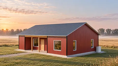 Hayfield 40, on open farmland