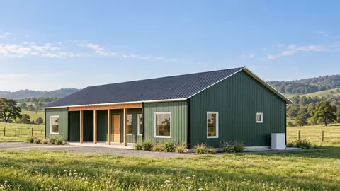 Cedarbrook 60, from the side