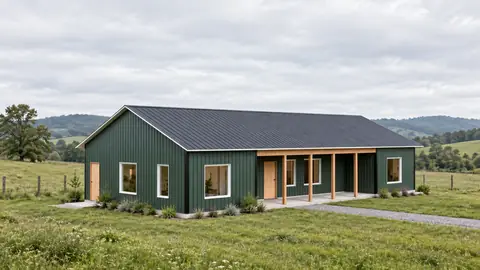 Cedarbrook 60, on a hill pasture