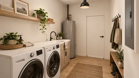 Cedarbrook 60, mudroom / laundry