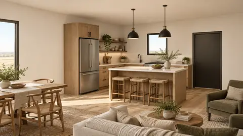 Larkspur 32, kitchen