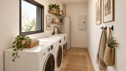Larkspur 32, laundry