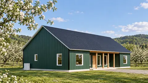 Ashford Farmhouse 60, from the side