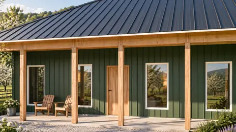 Ashford Farmhouse 60, the porch