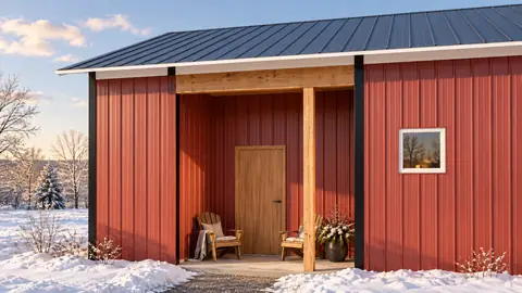Ridgeline 45 Workshop, the porch